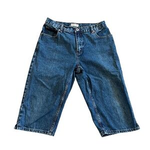 Northern Reflections 100% cotton Blue Denim capri pants women’s size 10